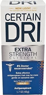 Certain Dri Antiperspirant Solid for Excessive Perspiration-1.7 Oz (Pack of 3)