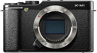 Fujifilm X-M1 Compact System 16MP Digital Camera with 3-Inch LCD Screen - Body Only (Black)