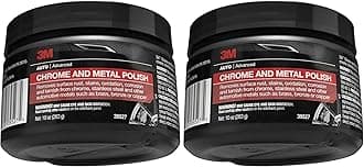 Chrome and Metal Polish, 39527, 10 oz, Pink (Pack of 2)