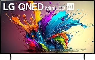 65-Inch Class QNED90T Series Mini LED Smart TV 4K Processor Flat Screen with Magic Remote AI-Powered with Alexa Built-in (65QNED90TUA, 2024)