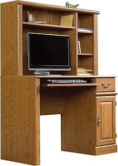 Sauder Orchard Hills Computer Desk, Carolina Oak finish