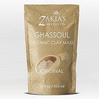Moroccan Rhassoul Clay Mask - Organic Natural Facial and Body Clay Mask - 1 lb