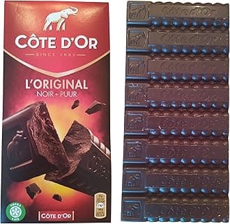 Cote d’Or Chocolate Dark Chocolate | Cote d Or Chocolate from Belgium | Belgian Dark Chocolate from Cote dOr | 7.05 Ounce Total
