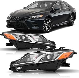 Headlights Assembly Compatible with 2018 2019 2020 2021 2022 Toyota Camry L L...