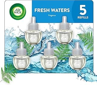 Air Wick Scented Oil 5 Refill, Fresh Waters, 3.38 fl oz by Air Wick