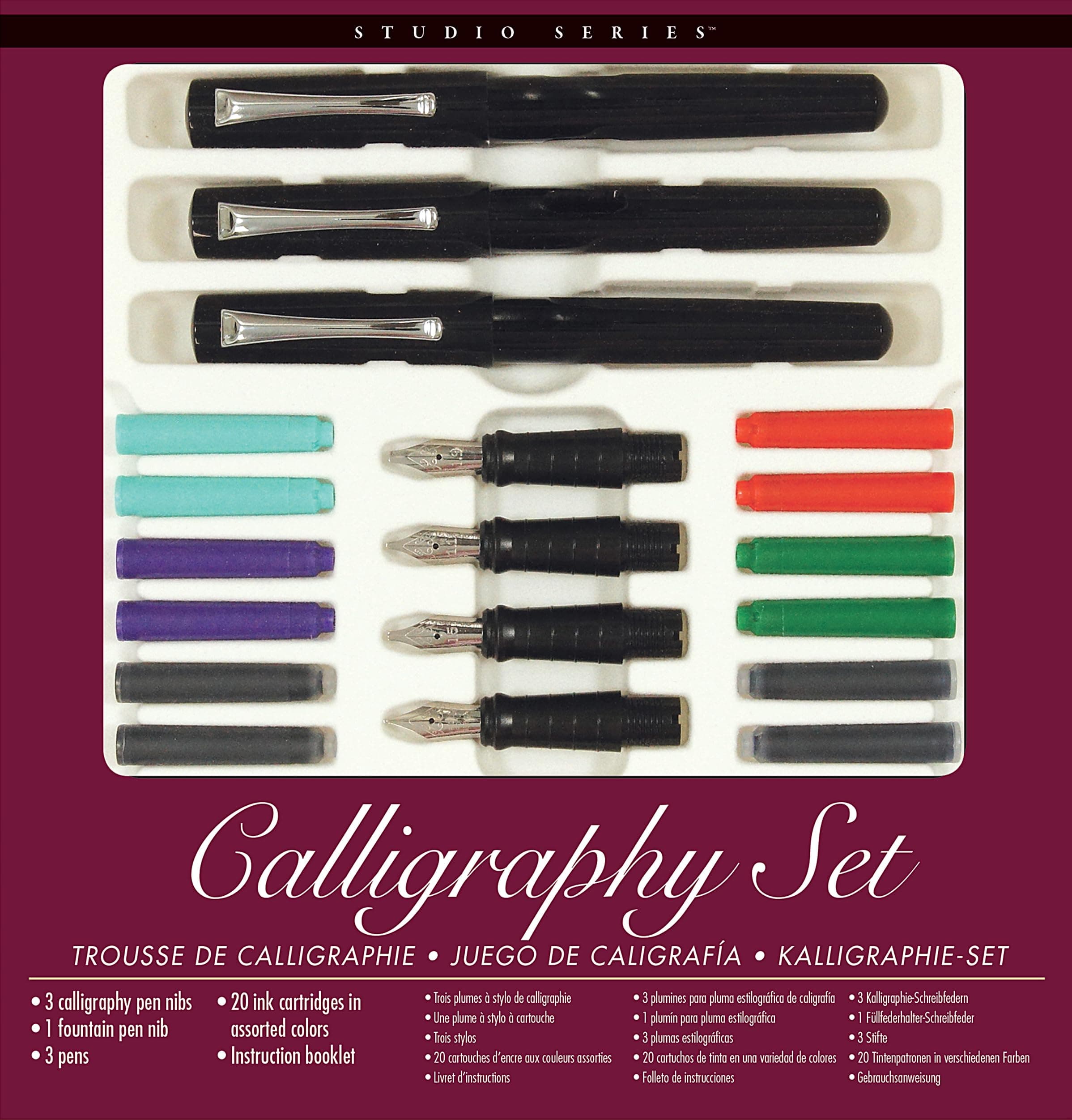 Peter Pauper Press Studio Series Calligraphy Pen Set