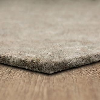 Mohawk Home Felt Rug Pad 11' 1" x 15' 8" - 1/2 Inch Thick Cushion for Area Rugs, Protective Underlay for Hardwood Floors, Comfort and Insulation – Felt Only Pad
