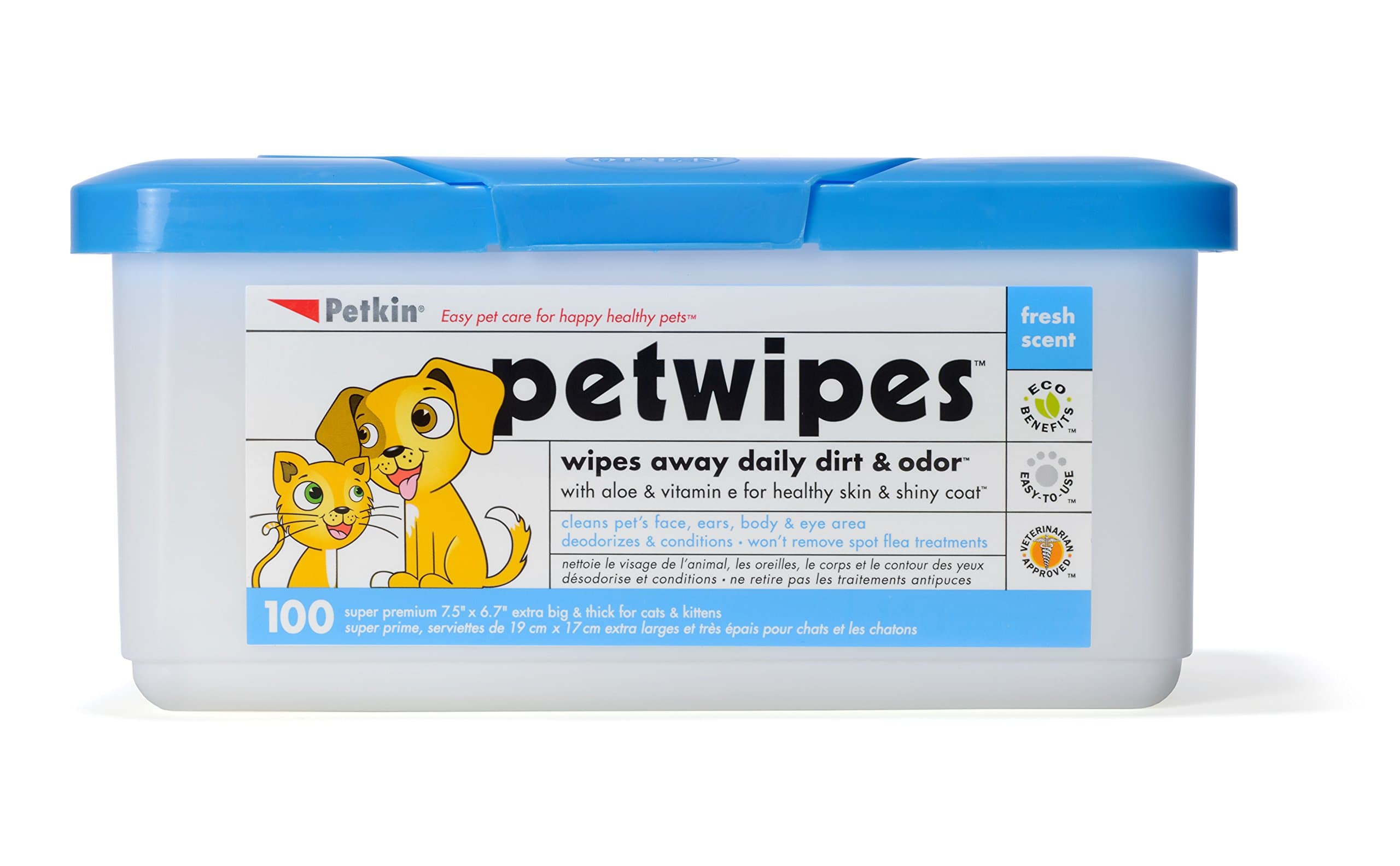 Petwipes 100 count (PK5350)