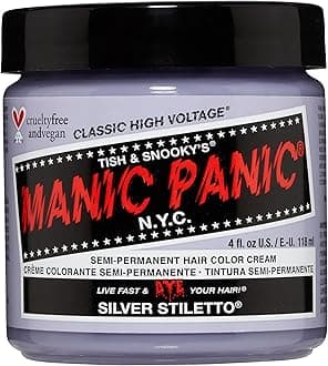Manic Panic Silver Stilleto Classic Creme 4Oz