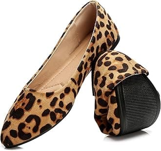 Women’s Black Flats Shoes Comfortable Suede Pointed Toe Slip On Casual Ballet Flats Dress Shoes Nude Flats