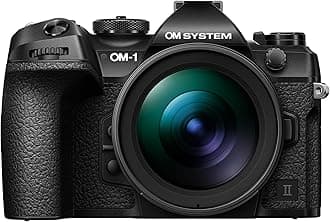 OM SYSTEM Olympus OM-1 Mark II Micro Four Thirds System Camera M.Zuiko Digital ED 12-40mm F2.8 PRO II Lens kit Weather Sealed Design, (US Manufacturer Warranty)
