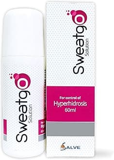- Sweatgo Classic Roll-On 60ml for Men & Women | Anti-Perspirant Deodorant | Helps Control Excess Sweat (Hyperhidrosis Care) | Long-Lasting Freshness