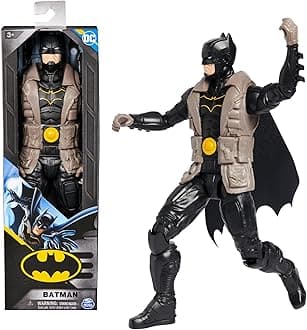 DC Batman Comics – Collectible Articulated Batman Doll 30 cm – 6069258 – Toy Children 3 Years +