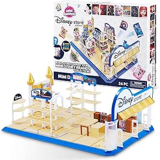 5 Surprise - Mini Brands Disney Store Toy Store with 2 Exclusive Miniatures, 77267