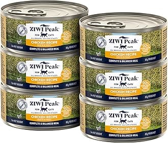 ZIWI Peak Wet Cat Food – All Natural, High Protein, Grain Free, Limited Ingredient, with Superfoods (Chicken, Case of 6, 3oz Cans)
