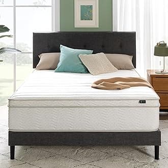 12 Inch Foam and Spring Hybrid Mattress [New Version], Full, Fiberglass Free, Medium Firmness, Durable Support, Certified Safe Foams & Fabric, Mattress in A Box