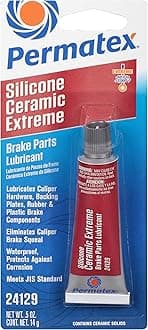 Permatex 24129 Silicone Extreme Brake Parts Lubricant, 0.5 fl. oz.