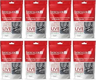 Washing Machine Cleaner, Descaler For Washing Machine Front Load And Top Load, Washing Machine Cleaning Powder, Descaling Powder For Washing Machine 100 Gm (Pack Of-8)