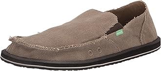 Mens Hemp Sidewalk Surfer | High Rebound Comfort Footbed | Slip On Shoes for Men | Men's Slip-on Loafers