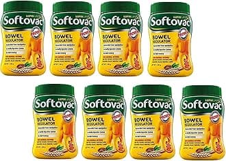 sun waves A Quality Product Pack of 8 Softovac Bowel Regulator of 100 Grams Each Pack