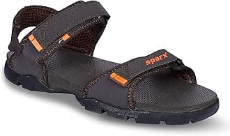 SPARXmens SS 119 | Latest, Daily Use, Stylish Floaters | Orange Sport Sandal - 10 UK (SS 119)