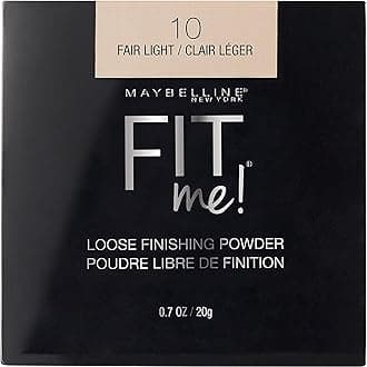Maybelline Fit Me Loose Setting Powder, Face Powder and Finishing Makeup, Fair Light, 1 Count
