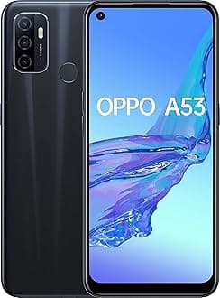 Oppo A53-4 Gb + 64 Gb Snapdragon 460 6.50 Inch 5000 Mah 16 Mp Camera Sim Free Android 10 Dual Sim Smartphone - Black