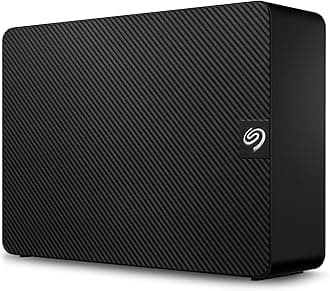 Seagate Expansion Desktop 3.5-inch, STKP18000400, 18TB External Hard Drive, 3-Year Warranty, Quiet, Compatible with PC and Mac, Data Recovery 3-Year Included