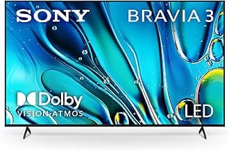 Bravia 3 85 Inch, 4K HDR Smart TV, Google TV with Dolby Vision Atmos, PS5 Gaming, 2024 UAE Model