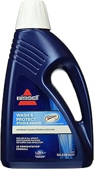BISSELL Wash and Protect Carpet Shampoo 1086E