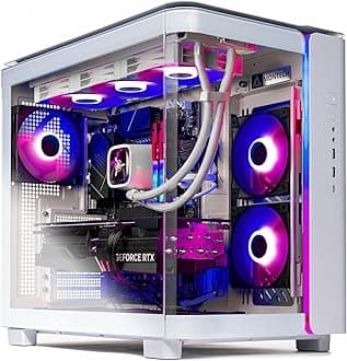 Skytech Gaming King 95 Gaming PC, AMD Ryzen 7 7800X3D 4.2GHz, NVIDIA RTX 5070 Ti 16GB VRAM, 1TB Gen4 NVMe SSD, 32GB DDR5 RAM 6000, 850W Gold ATX 3 PSU, 360 ARGB AIO, WI-FI 5, Windows 11, Desktop