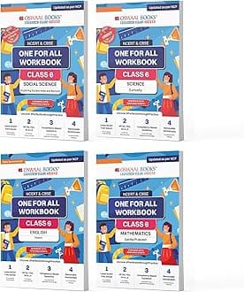 Oswaal Ncert & Cbse One for All Workbook for Class 6 | Mathematics | S