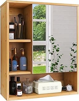 Wall Cabinet with Mirror
