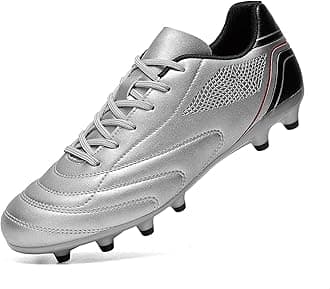 HaloTeam Soccer Shoes Mens Cleats Outdoor Professional Training Turf Football Boots Breathable Athletic Sneaker for AG/FG 6.5 US-11 US