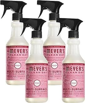 CLEAN DAY All-Purpose Cleaner Spray, Limited Edition Peppermint, 16 Fl. Oz (Pack of 4)