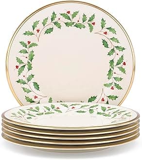 835217 Holiday Dinner Plate Set, Buy 3 Get 6