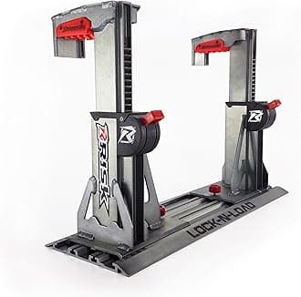 Risk Racing 00176 Silver Lock-N-Load PRO Mini - Strapless Motocross Transport System