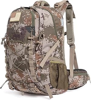 Waterproof Hiking Backpack for Men and Women, Lightweight Day Pack for Travel Camping | Waterproof, Lightweight, for Travel Camping