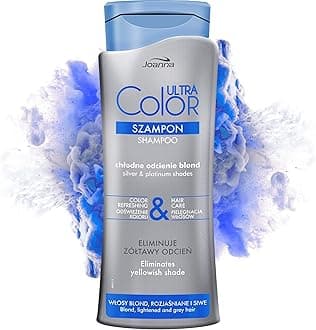 Ultra Color - Shampoo For Silver & Platinum Shades - Strengthening Revitalising Hair Shampoo - Colour Refreshing & Hair Care - Neutralises The Yellowish Tint - Restores Full Shine - 400 ml