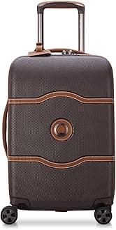 Chatelet Air 2.0 Hardside Luggage with Spinner Wheels, Chocolate Brown, Carry on 19 Inch