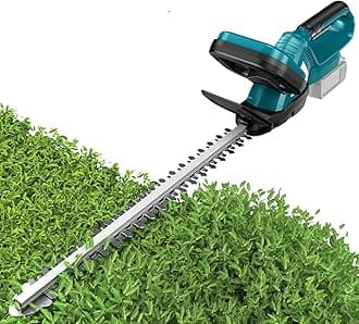 Cordless Hedge Trimmer for Makita 18V Battery, Electric Bush Trimmer 20 Inches Dual-Action, 4/5" Cutting Capacity Handheld Shrub Pruning Trimmer for Garden, Grass, Lawn(NO Battery)
