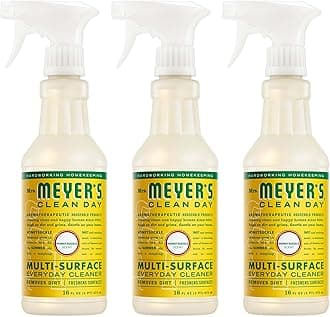 CLEAN DAY Multi-Surface Everyday Cleaner, Honeysuckle Scent, 16 Fl Oz Bottle - 3 Pack