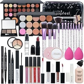 Makeup Kit for Women Full Kit, TooAemiS Professional Makeup Kit for Teens or Adult, All in One Makeup Sets Include Eyeshadow Palette Lipstick Concealer Foundation Mascara Loose Powder Etc