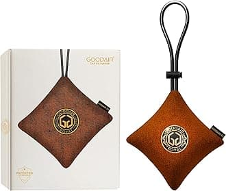 GOODAIR 2.0 Premium Non-electric Car Air Purifier | Romantic Coffee | Tested & Certified to Absorb Toxic Gases | Advanced Impregnated Activated Carbon | 24/7 Air Purification