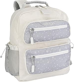 Kids Backpack (Whimsy & Wonder Collection) - Lightweight 14’’ for School, Travel & Daycare - Ideal for Kids 4+, Durable & Water-Resistant, Roomy Interior, Loop for Lunch Bag (Starry Sprinkle)