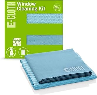 E-Cloth Microfiber Cleaning Cloth Set, Alaskan Blue, Old Version