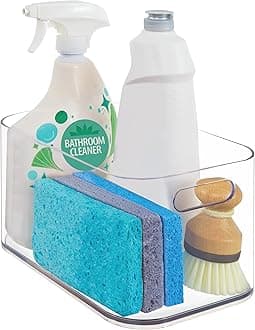 (Open Compartment) - Bliss Open Compartment Plastic Organiser Clear