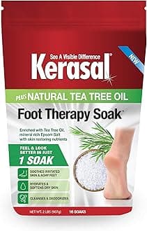 Kerasal Foot Therapy Soak Plus Natural Tea Tree Oil, 2 Lbs