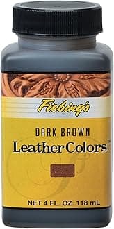 Fiebing's LeatherColors Water Based Leather Paint for Shoes, Boots, Belts, Bags, Furniture, 4oz