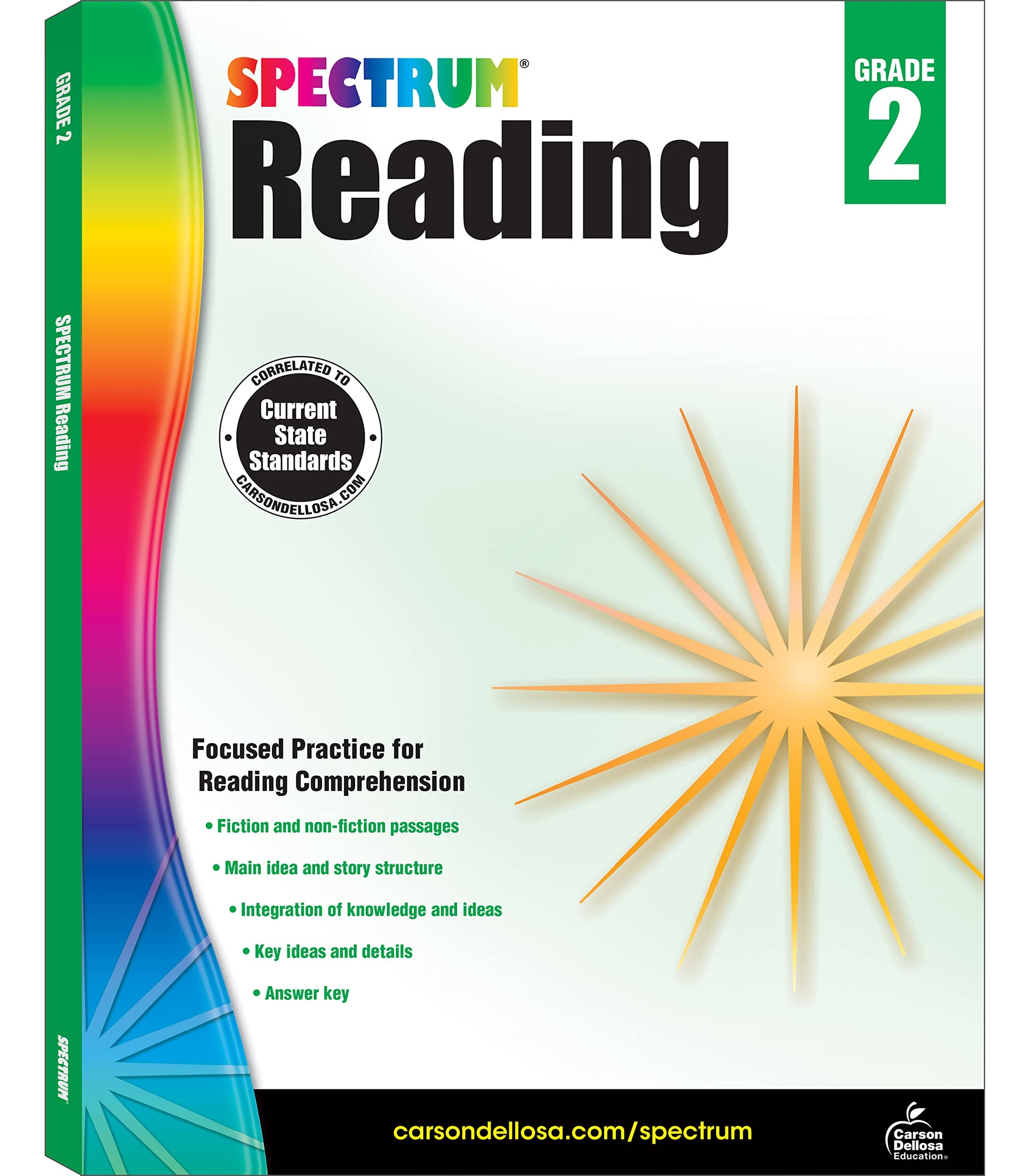 Spectrum 2nd Grade Reading Comprehension Workbooks